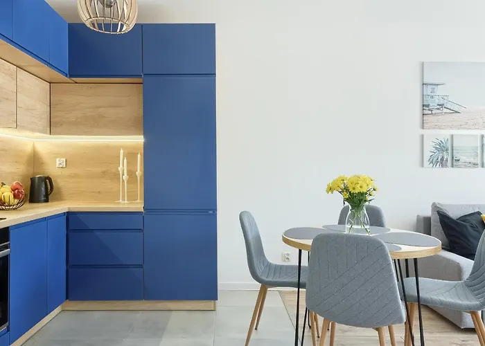 Navy Blue Dream - - Basen - Parking Apartment *