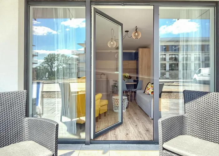 Navy Blue Dream - - Basen - Parking Apartment Dziwnow