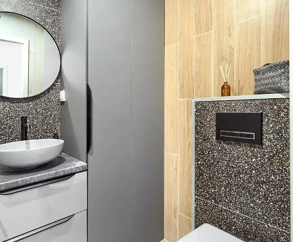 Apartment Navy Blue Dream - - Basen - Parking