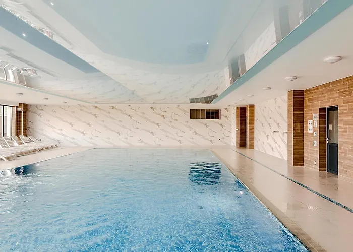 Navy Blue Dream - - Basen - Parking Apartment *